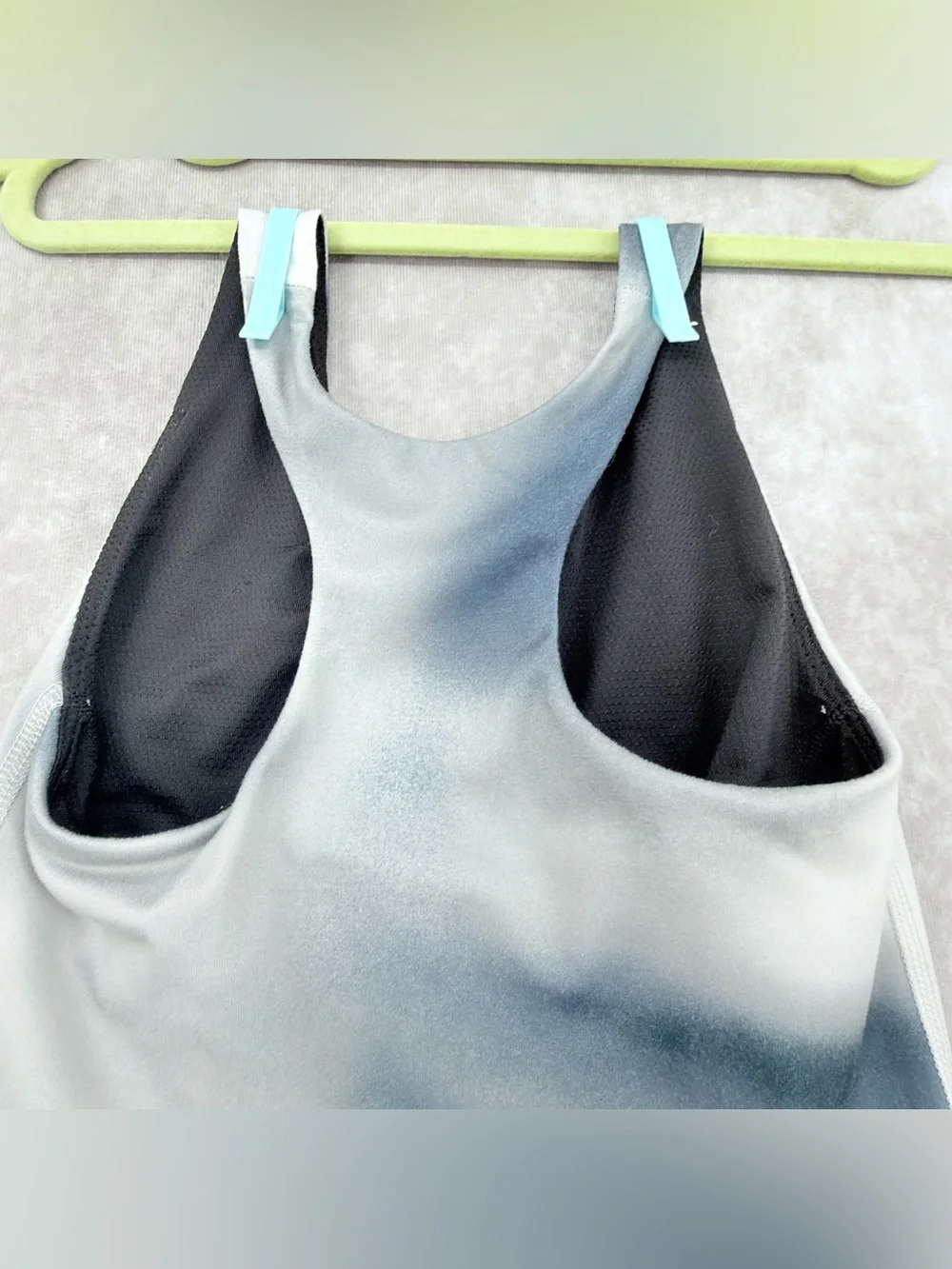 Athletic works girls workout active wear tank top built in bra